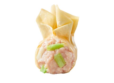 韭黄鲜肉云吞